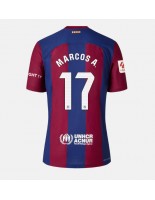 Barcelona Marcos Alonso #17 Domácí Dres pro Dámské 2023-24 Krátký Rukáv